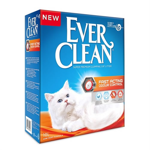 Ever Clean Fast Acting (Hızlı Etki Eden Bitki Özlü) Kedi Kumu 10 Lt