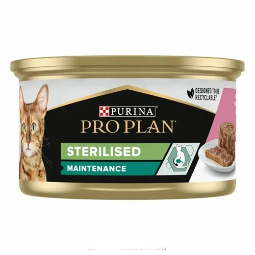 Pro Plan Somonlu Kısırlaştırılmış Kedi Konservesi 85gr