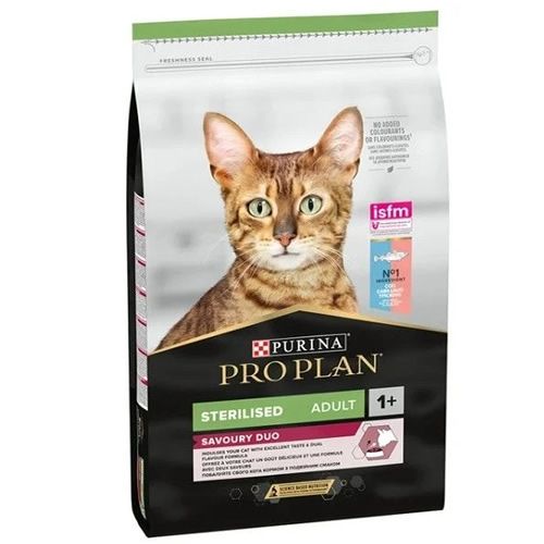 Pro Plan Cat Okyanus Balıklı Çifte Lezzetli Kısır Kedi Maması 10kg