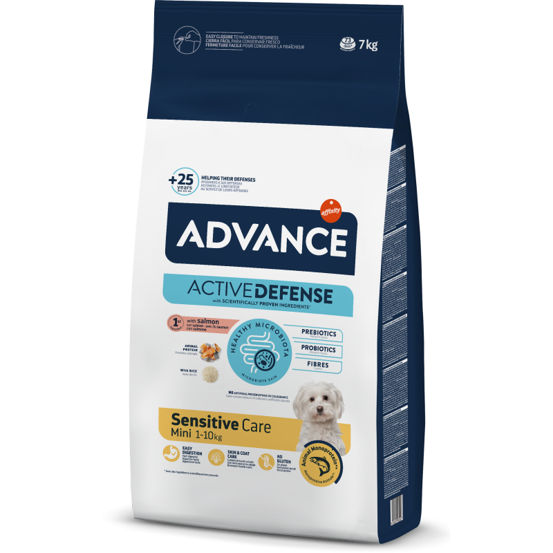 Advance Dog Küçük  Mini Irk Salmon Yetişkin Köpek Maması 7 kg