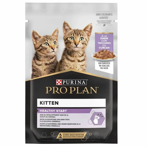 Pro Plan Hindi Etli Pouch Yavru Kedi Konservesi 85gr