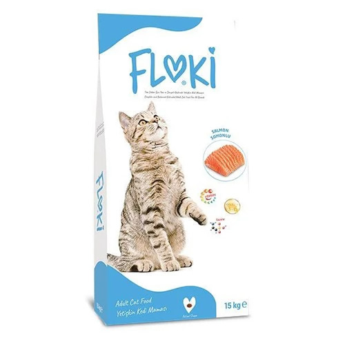 Floki Somonlu Kedi Maması 15 Kg