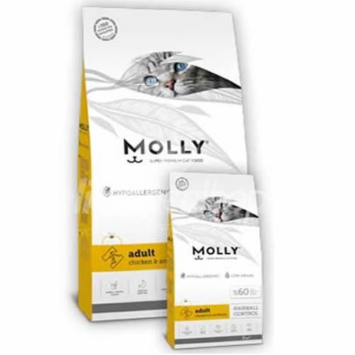 Molly Tavuklu Kedi Maması 15 Kg