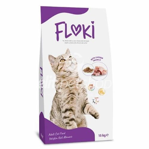 Floki Tavuklu Kedi Maması 15 Kg