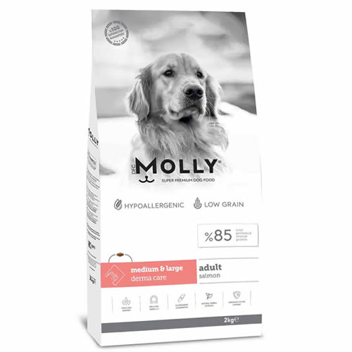 Molly Somonlu Orta ve Büyük Irk Köpek Maması 2kg