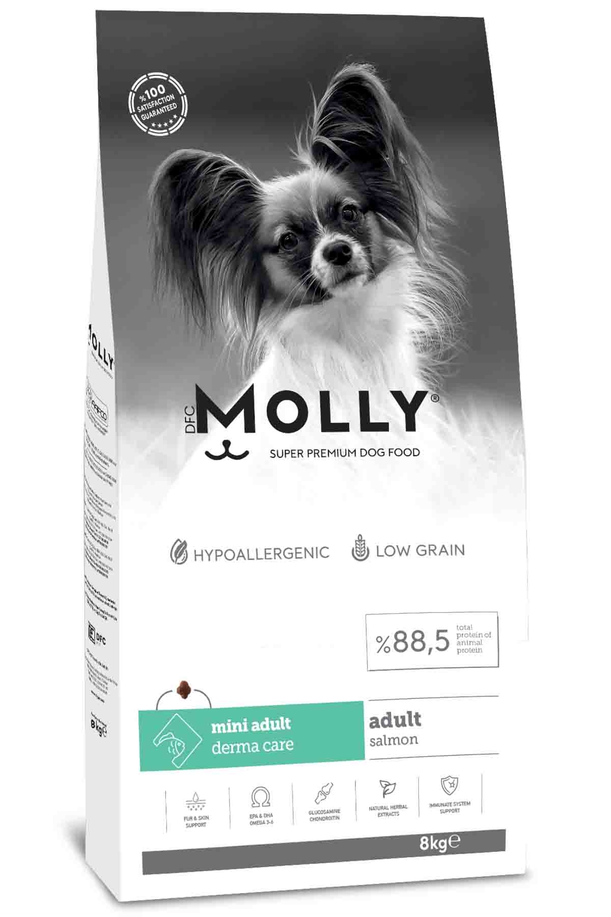 Molly Somonlu Mini Irk Köpek Maması 8kg