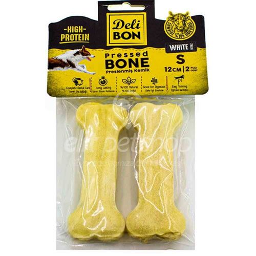 Delibon Deri Pres Kemik Beyaz 12 Cm/2 Ad