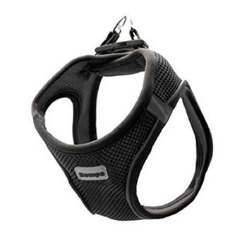 Zampa Air Mesh Göğüs Tasması XL SİYAH