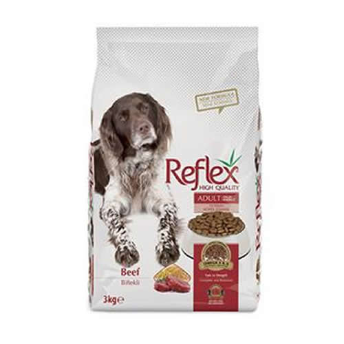 Reflex High Energy Biftekli Köpek Maması-3 KG