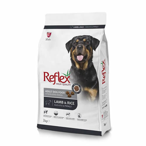 Reflex Kuzu Etli Büyük Irk köpek maması-3 Kg