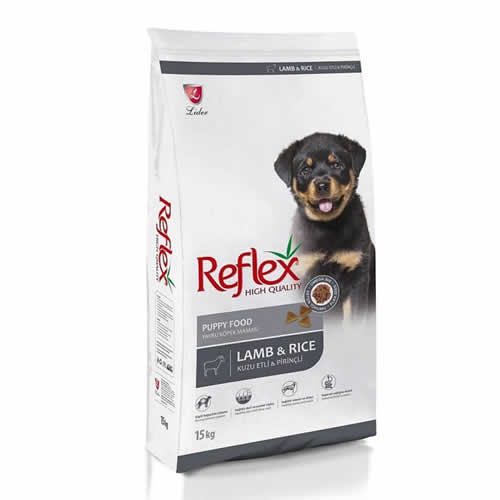 Reflex Kuzu Etli  Yavru Köpek Maması 15 KG