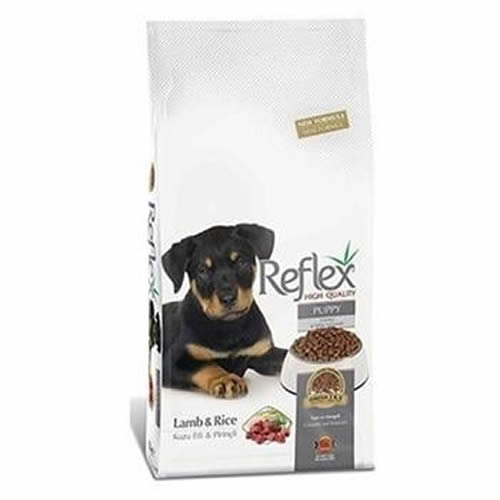 Reflex Kuzu Etli Yavru Köpek Maması - 3 KG