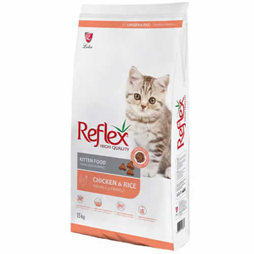 Reflex Tavuklu Yavru Kedi Maması 15 KG