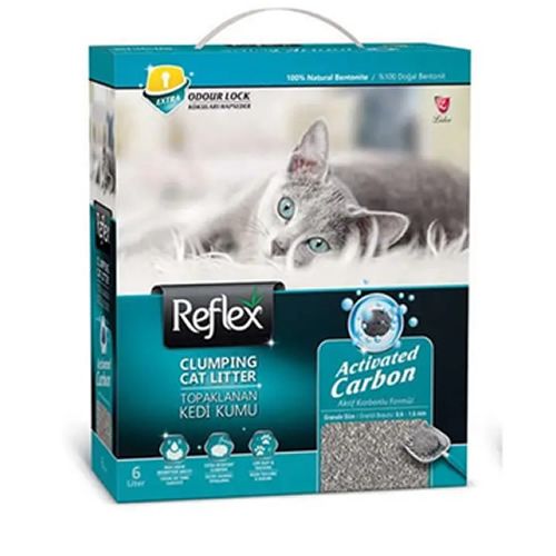 Reflex Active  Carbon Gri Kedi Kumu 10L YEŞİL