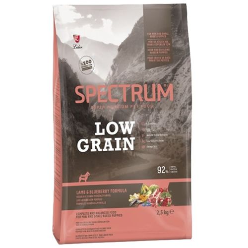 Spectrum Mini Adult Kuzulu/Yaban Mersinli köpek maması 8 Kg
