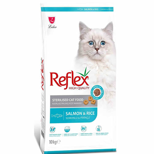 Reflex Sterilised Somon Balıklı Kedi Maması 10 Kg
