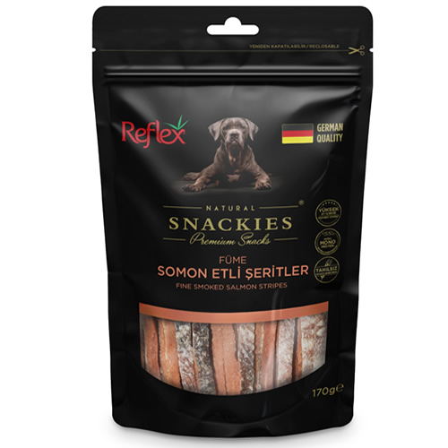 Reflex Snackies Füme Somon Etli Şeritler 170gr