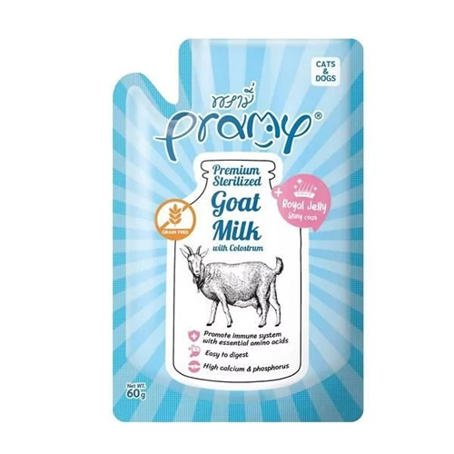 Pramy Yavru Kediler Kolestrum ve Arı Sütlü Keçi Sütü 60 gr