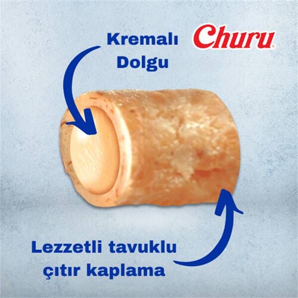 Ciao Bites Tavuk Sargılı Somonlu Kedi Ödülü 3x10 Gr