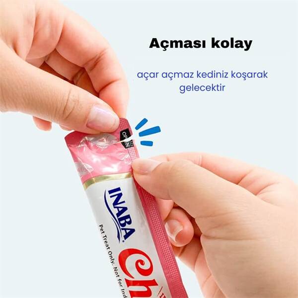 Ciao Churu Cream Tavuklu ve Deniz Taraklı Kedi Ödülü 4 x 14 Gr